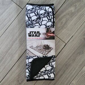 STAR WARS Stormtrooper Darth Vader Dark Side 2-Pack Kitchen Dish Drying Mat NWT